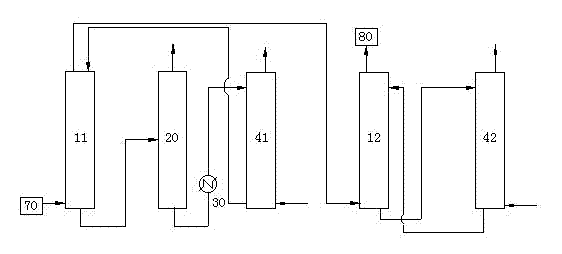 Technology for desorbing acid gas in methane