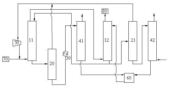 Technology for desorbing acid gas in methane