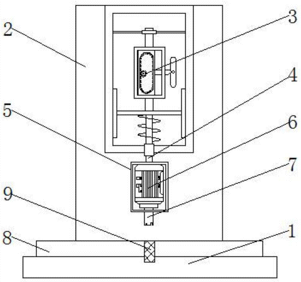 Drilling device for building board