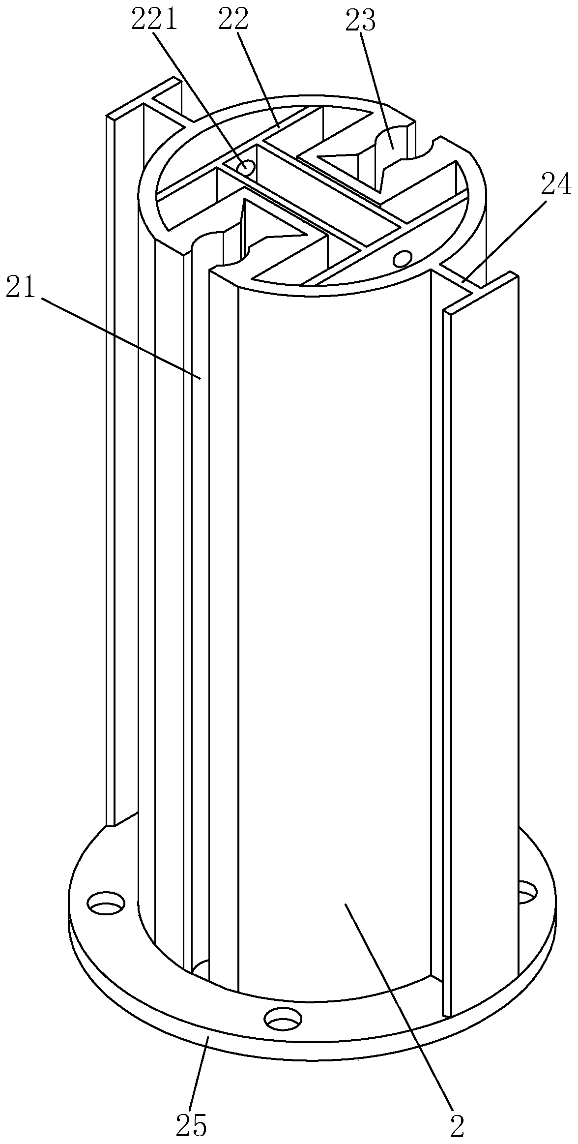 Assembled wall structure