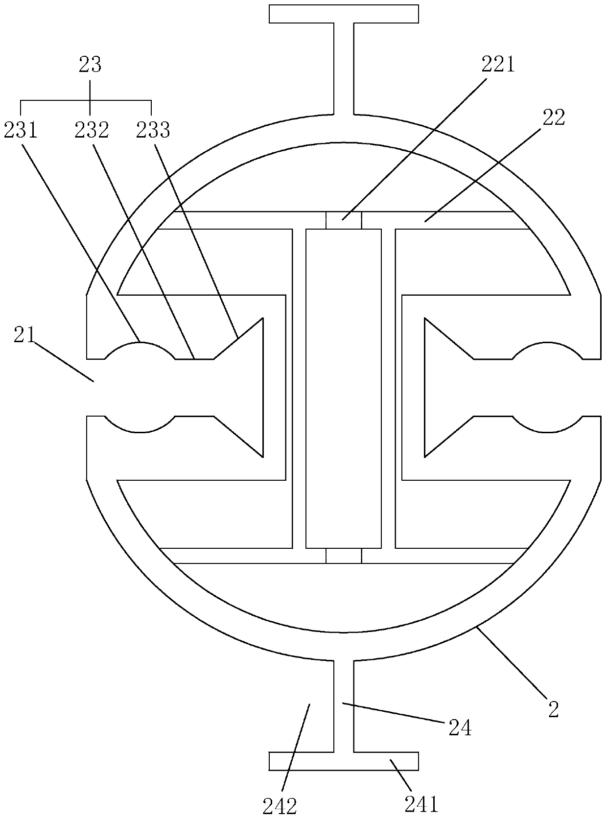 Assembled wall structure