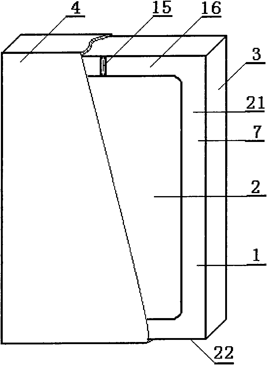 Purely folding gift packing box