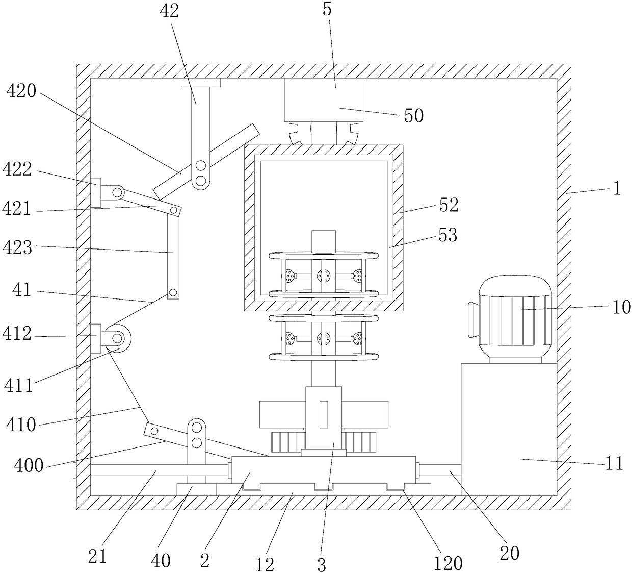 Automatic drying device for bamboo and wood toy processing