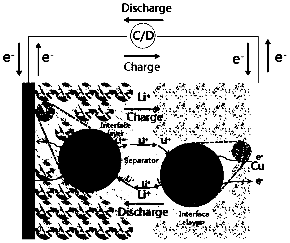 Multifunctional composite negative plate for rechargeable solid battery, preparation method and secondary battery