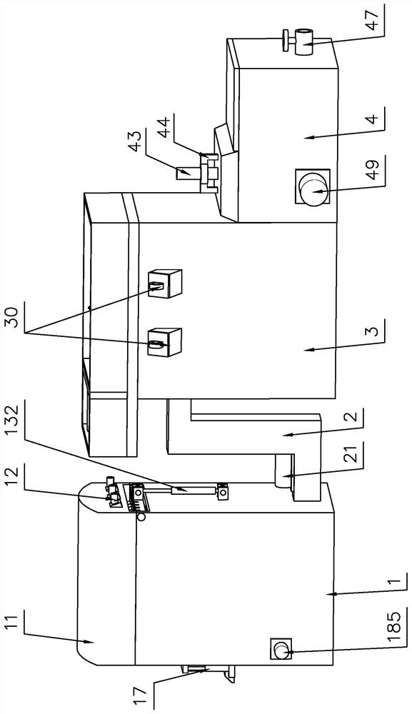 Wastewater treatment device for building construction