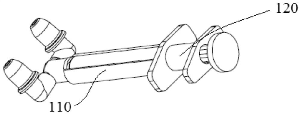 Spraying drug delivery device and spraying drug delivery system comprising same