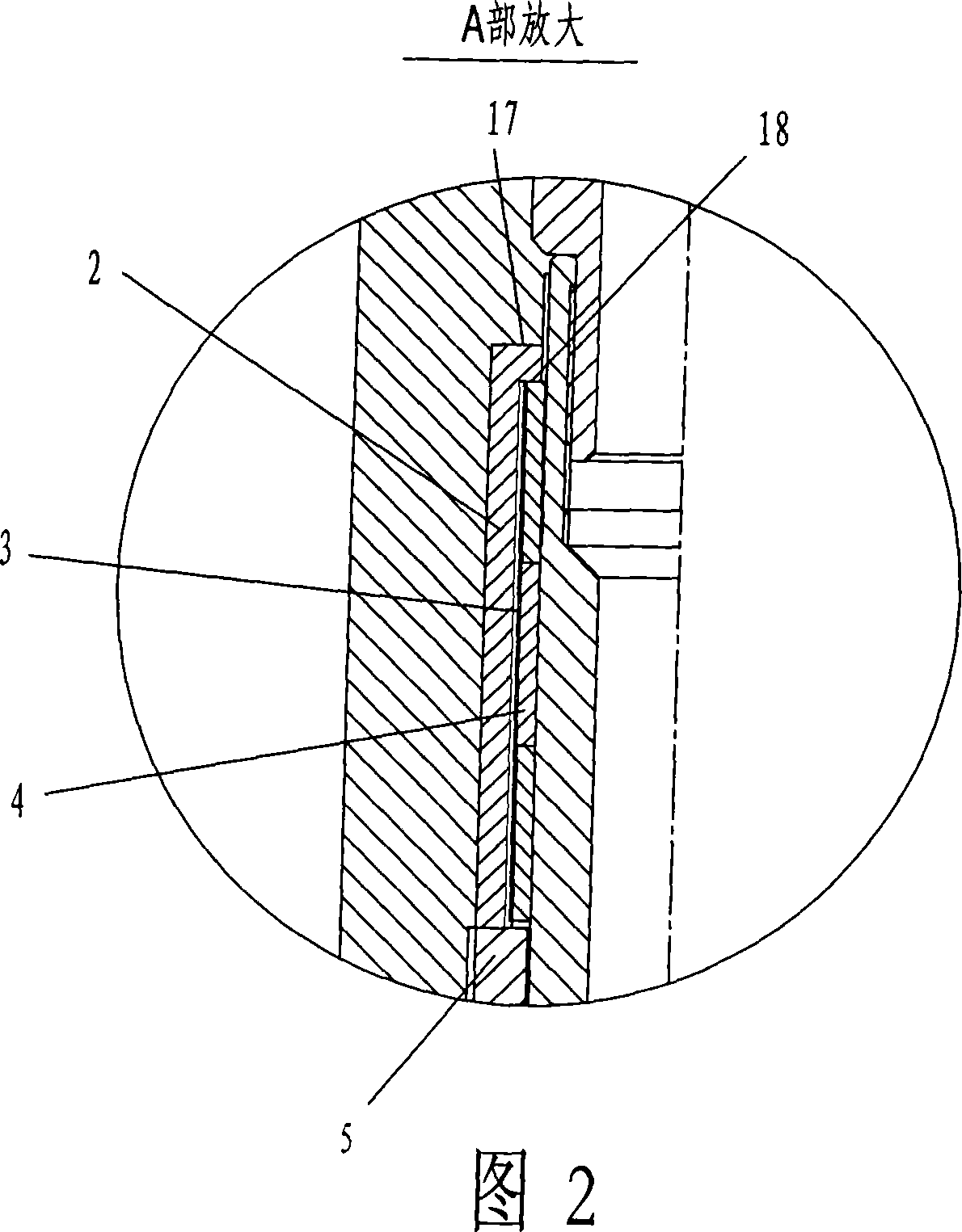 Antiscaling alloy oil sucking pump