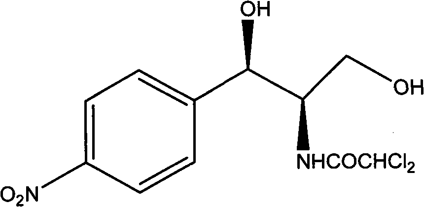 Method for synthesizing chloramphenicol