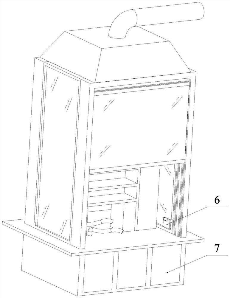 Comprehensive fume hood for laboratory