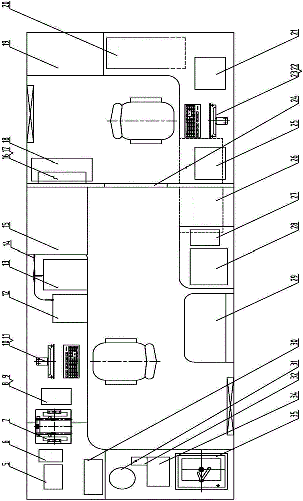 An online testing vehicle for fracturing