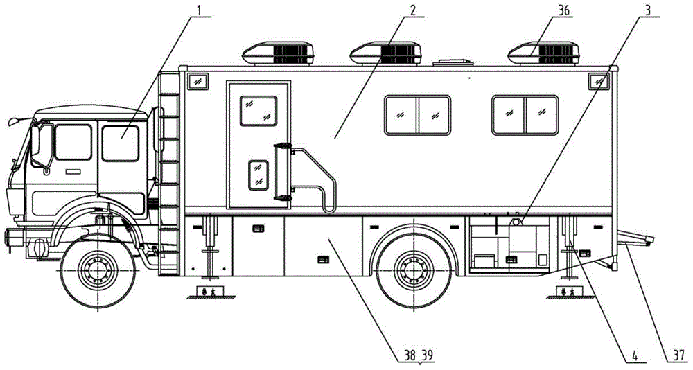 An online testing vehicle for fracturing