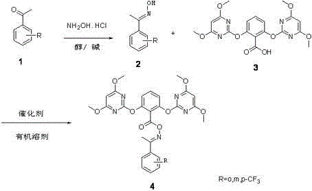 Herbicidally active pyrimidinesalicylic acid compound, its preparation method and its use as herbicide