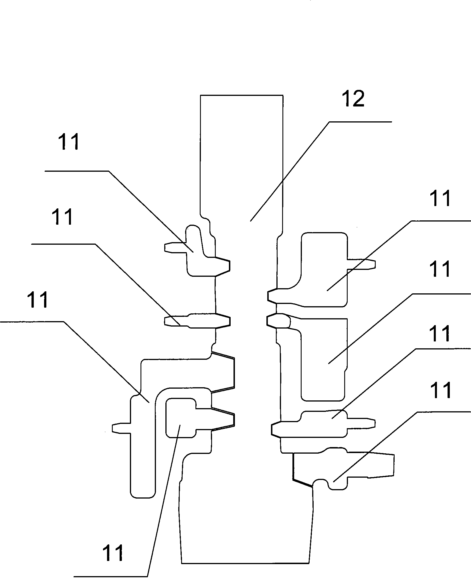 Core assembly and core assembling technique thereof