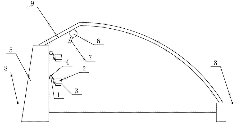 Method for cultivating dendrobium officinale by using back wall of solar greenhouse and cultivation facility