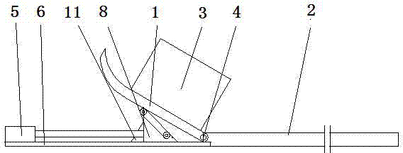 Cervical vertebra flexed position magnetic resonance imaging fixing device