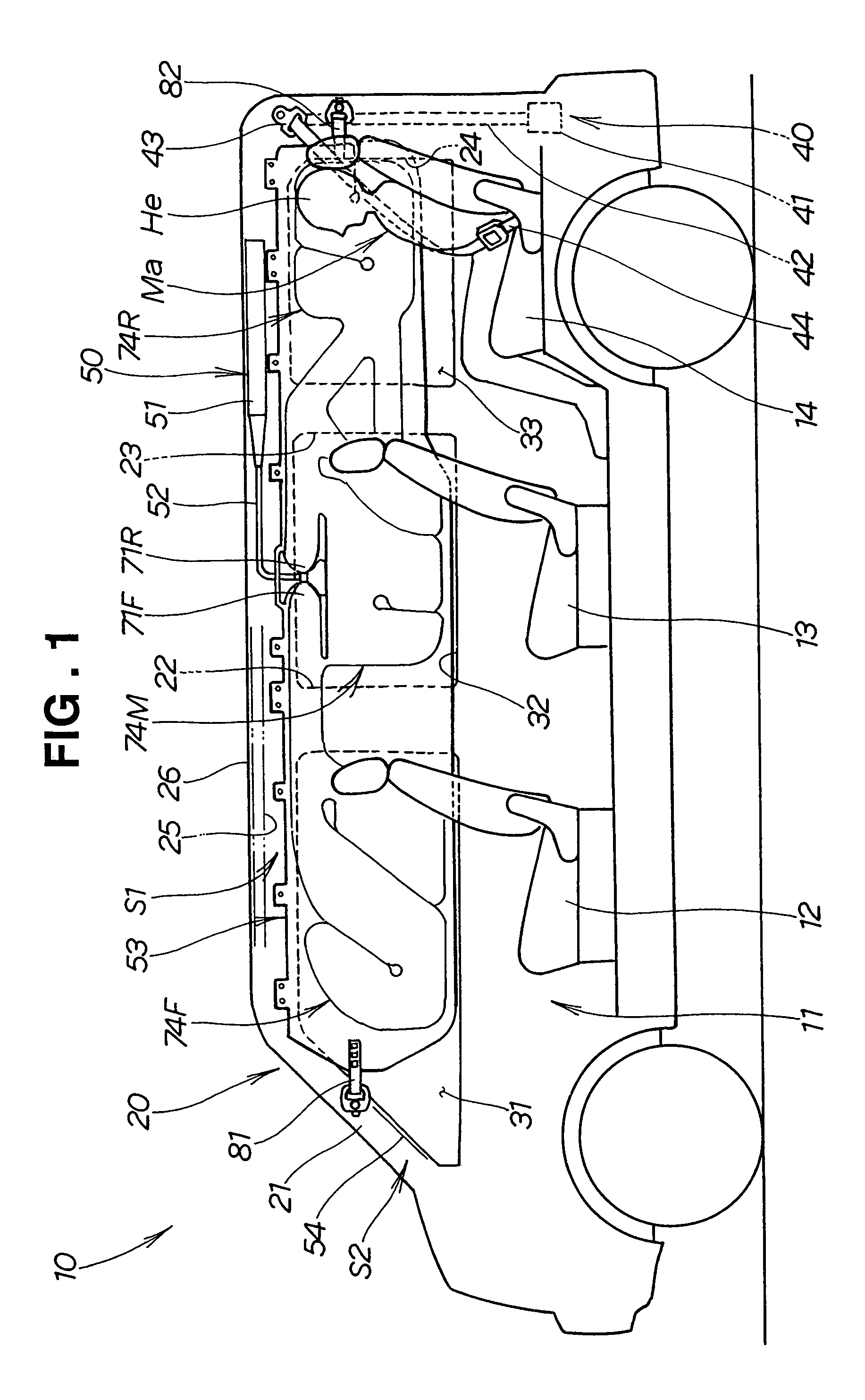 Vehicle occupant protection device