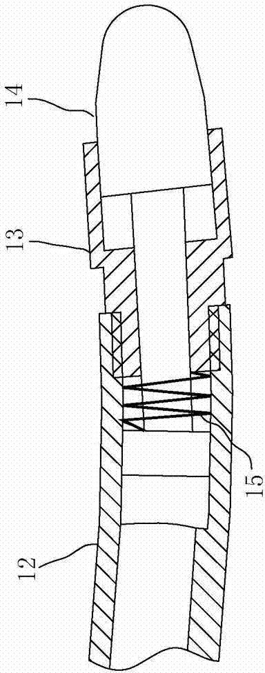 Paper bag creasing machine and tubular bag opening device thereof