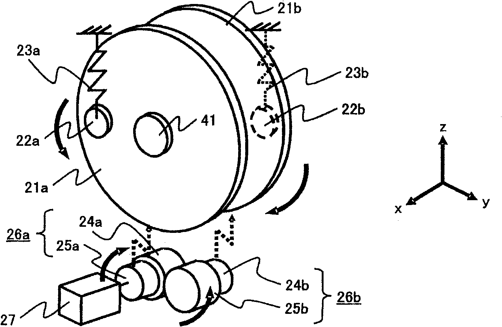 Elevator with damping device