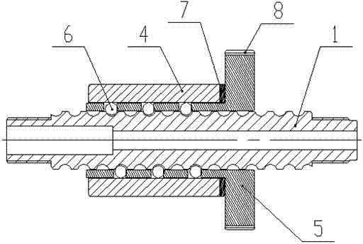 Ball screw transmission device