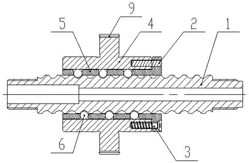 Ball screw transmission device