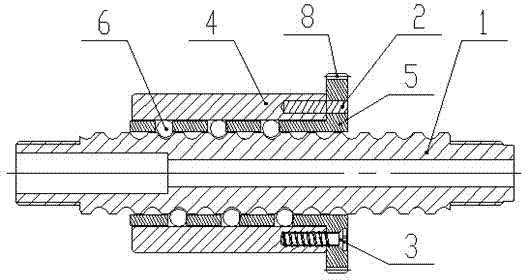 Ball screw transmission device