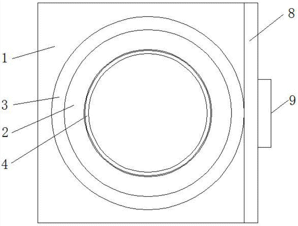 Metal casting smelting and clamping integrated device