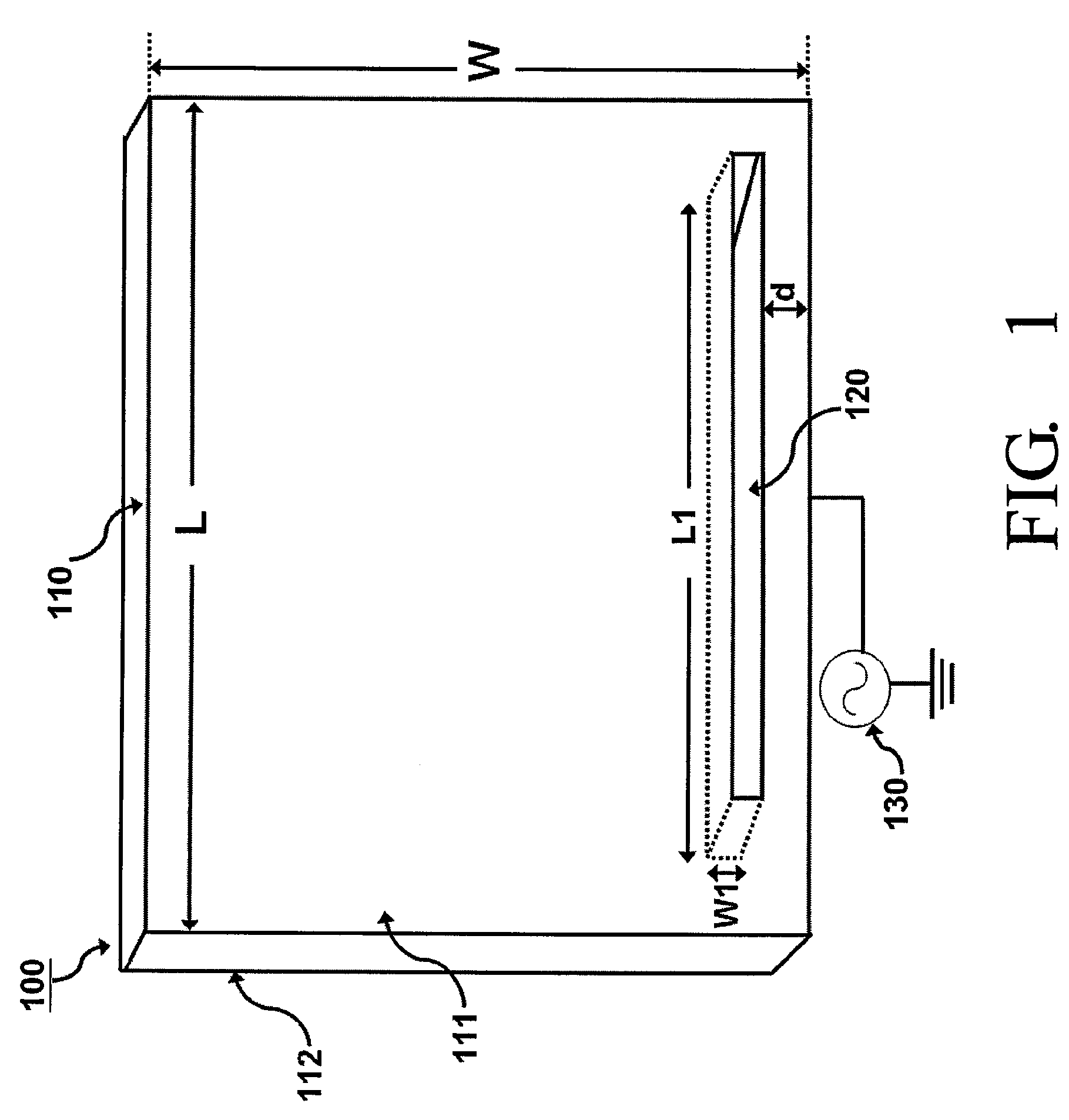 Electrode with Improved Plasma Uniformity