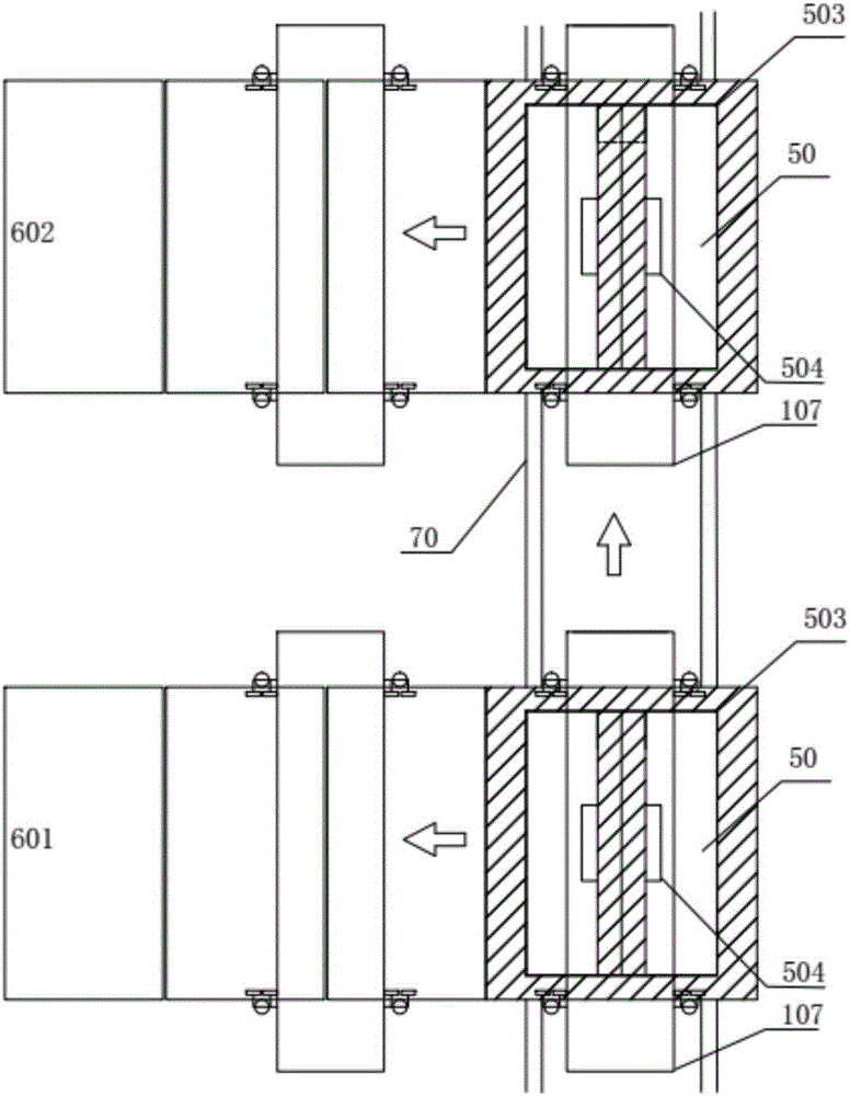 Sweeping device and system for solar cell panels