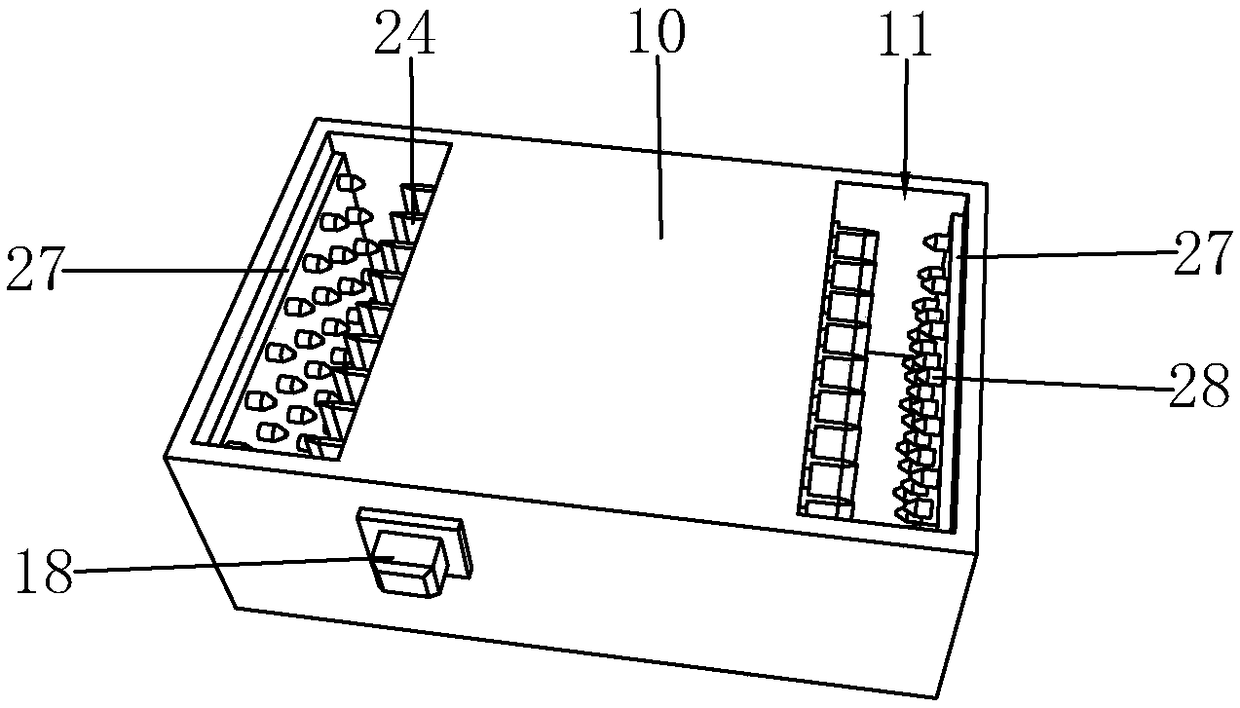 Device for recovering discarded packaging paperboard