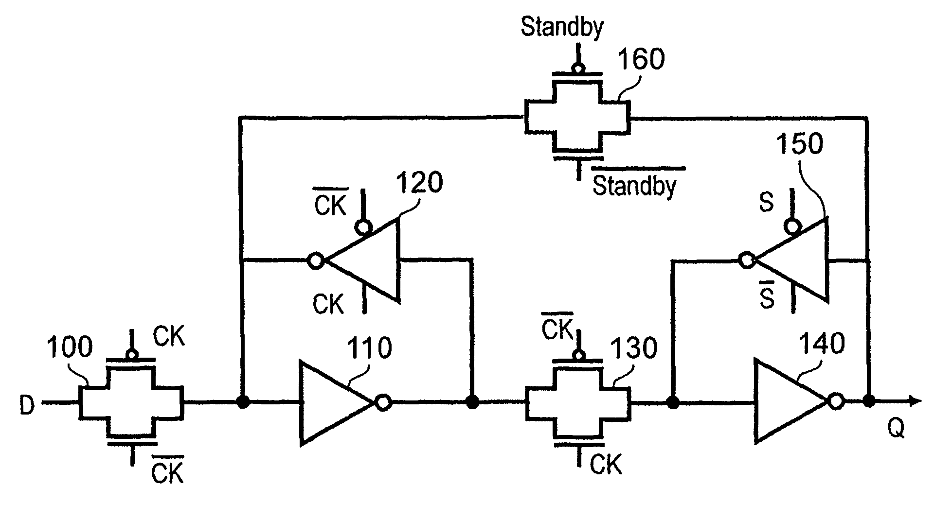 Storage circuitry and method with increased resilience to single event upsets