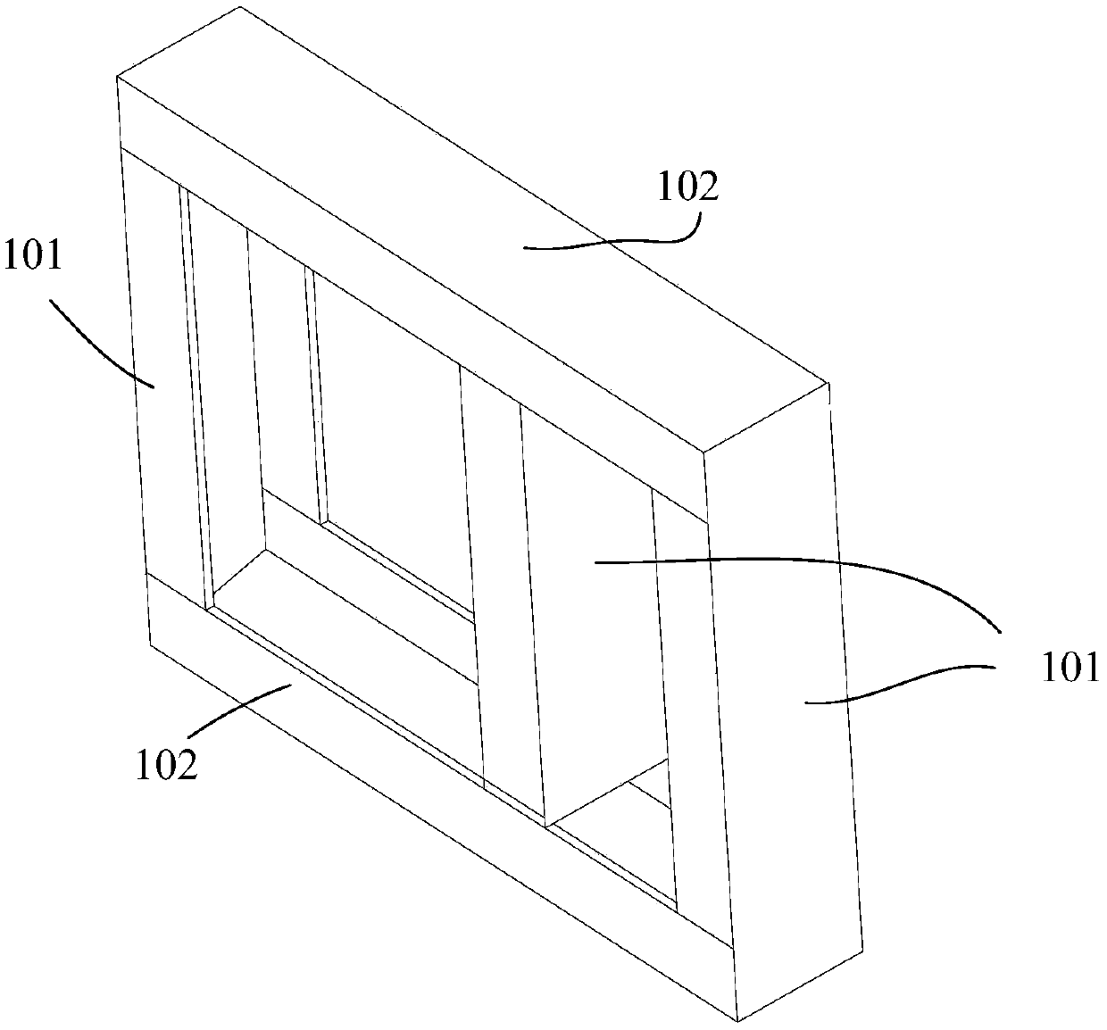 Wall manufacturing method and wall prepared by same