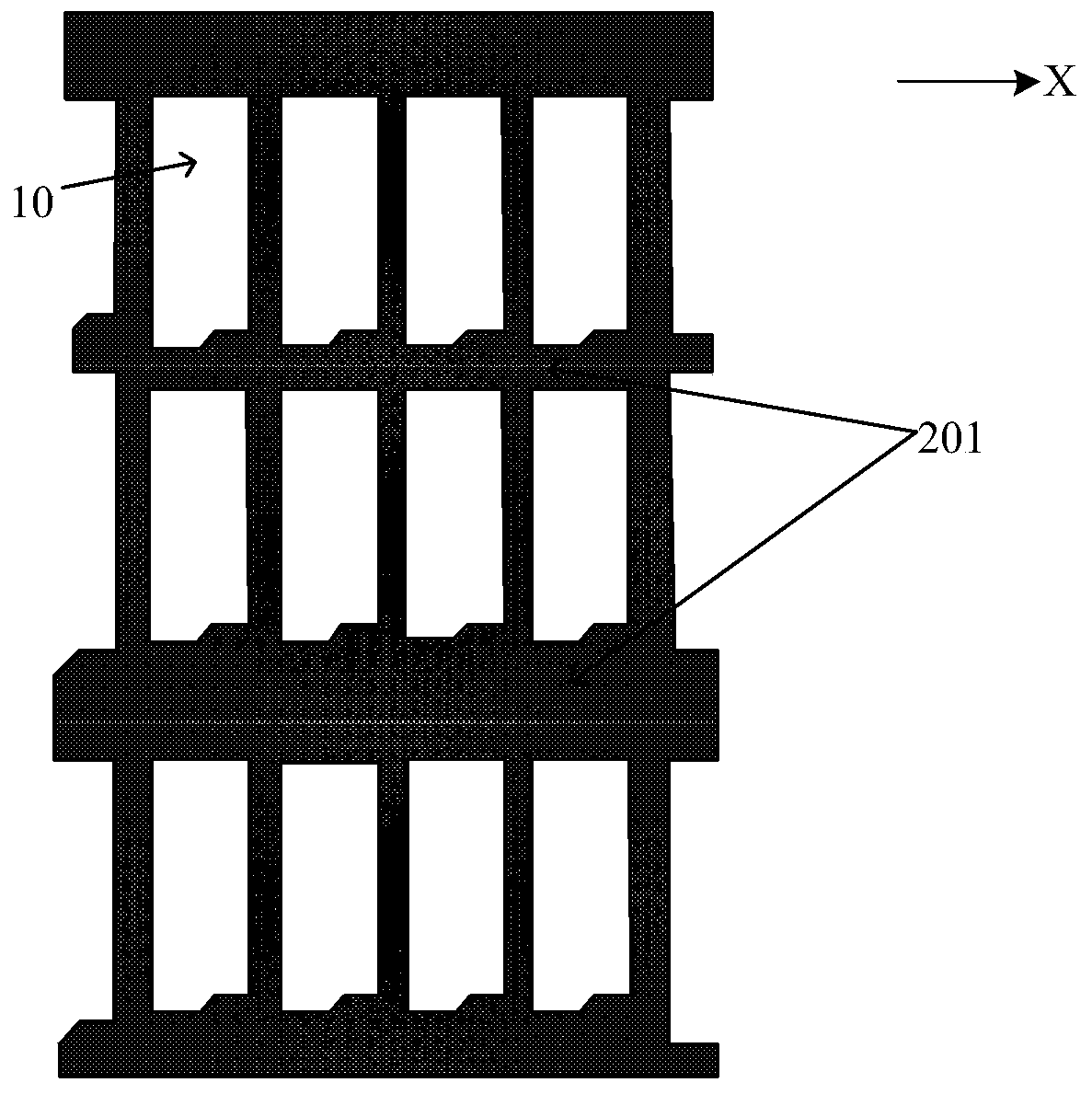 Fitting method for evaluating threshold curve of black matrix and evaluation method of black matrix