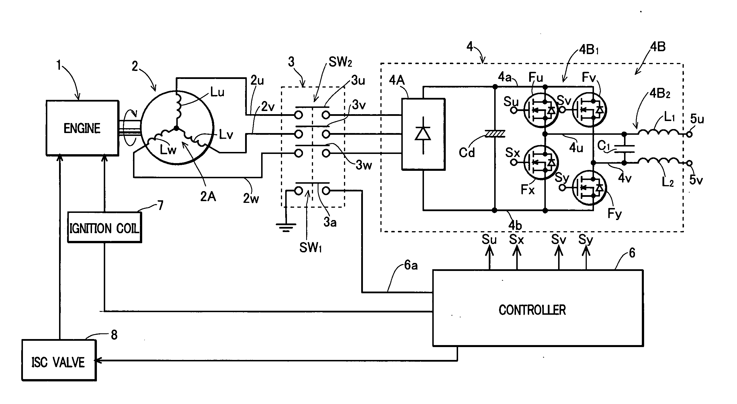 Vehicle-mounted power generator set