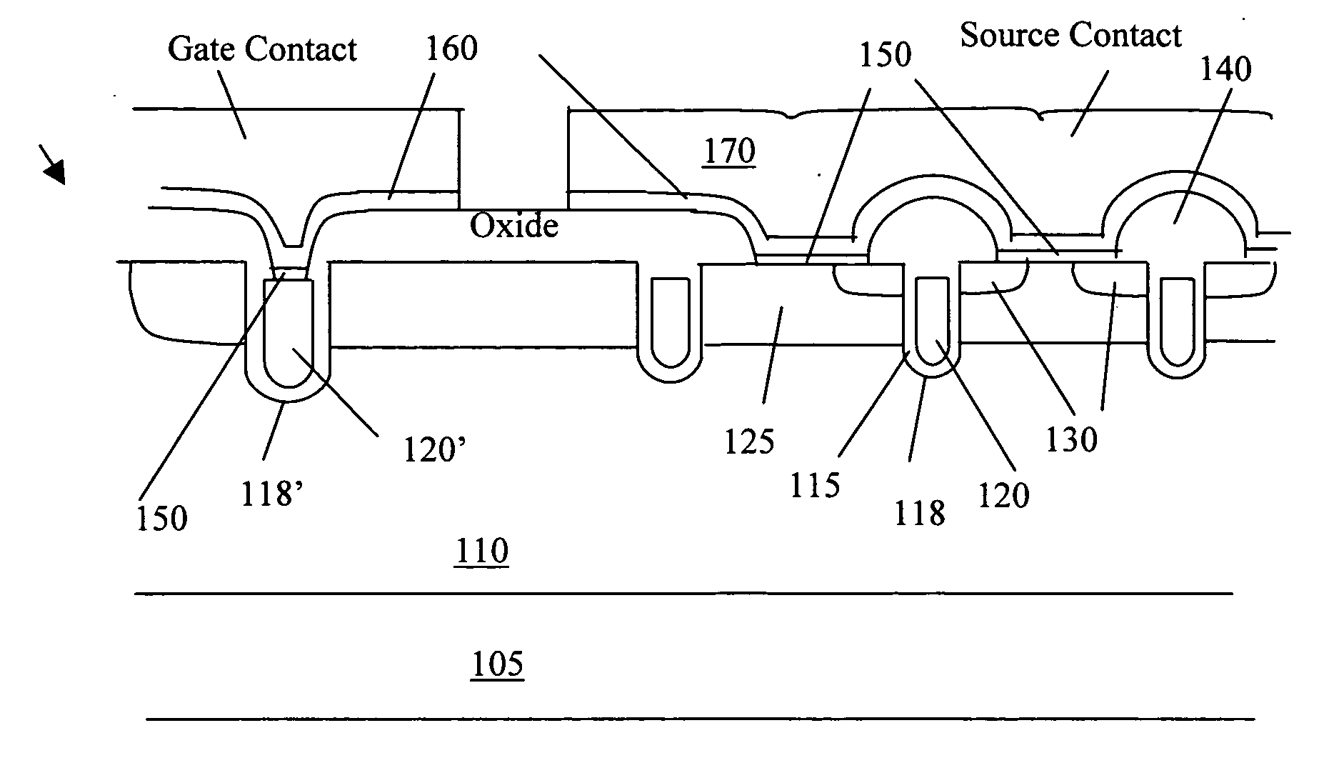 Cobalt silicon contact barrier metal process for high density semiconductor power devices