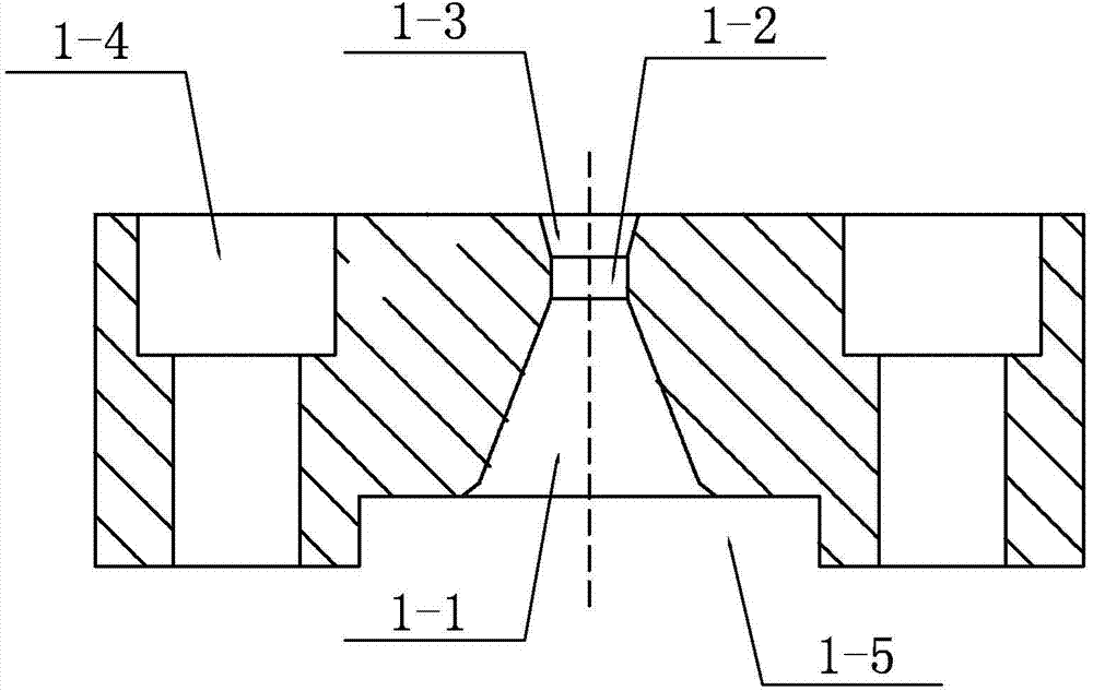 Forming mold for novel polyolefin master batch production line