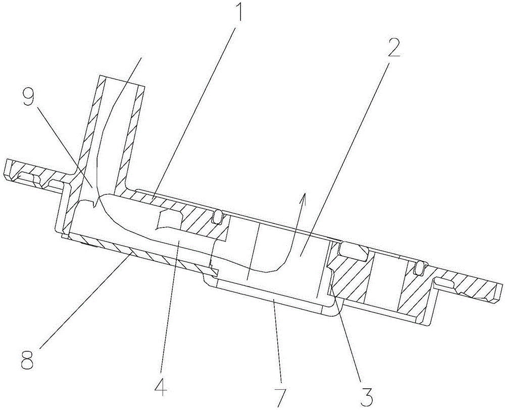 Moisture-proof type filtering core supporting plate, air filter and engine of air filter