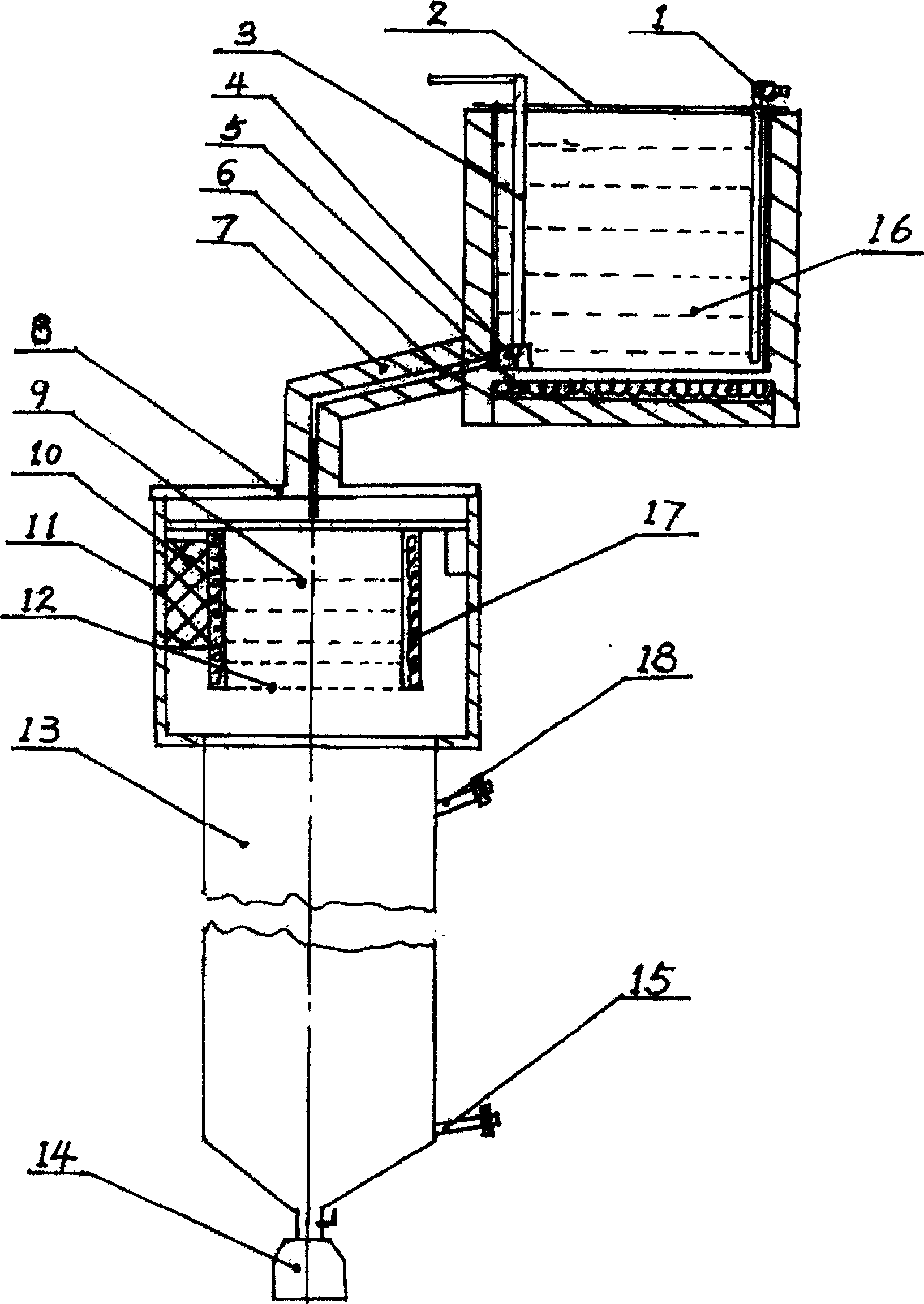 One-step molding technology and device for spherical soldering tin