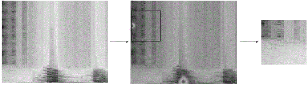 Method for recognizing audio based on spectrogram significance test