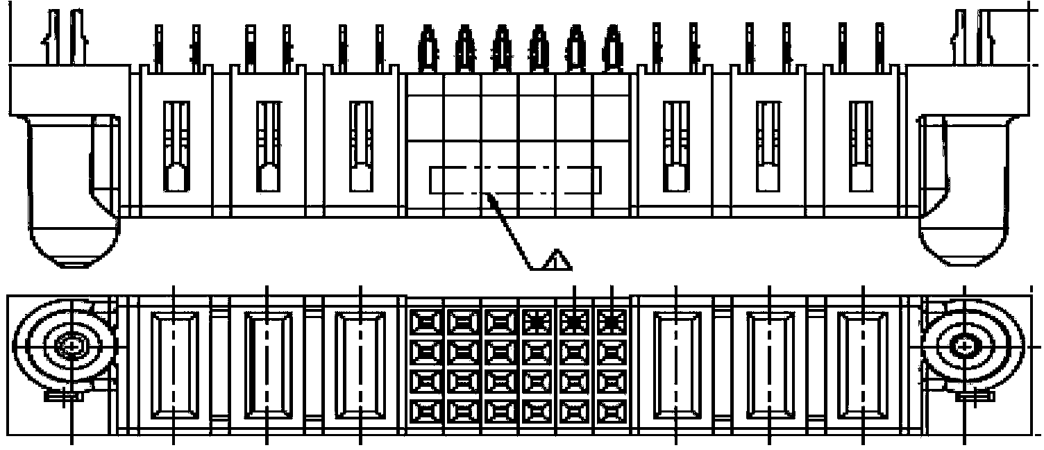 Blind-mate integrated connector