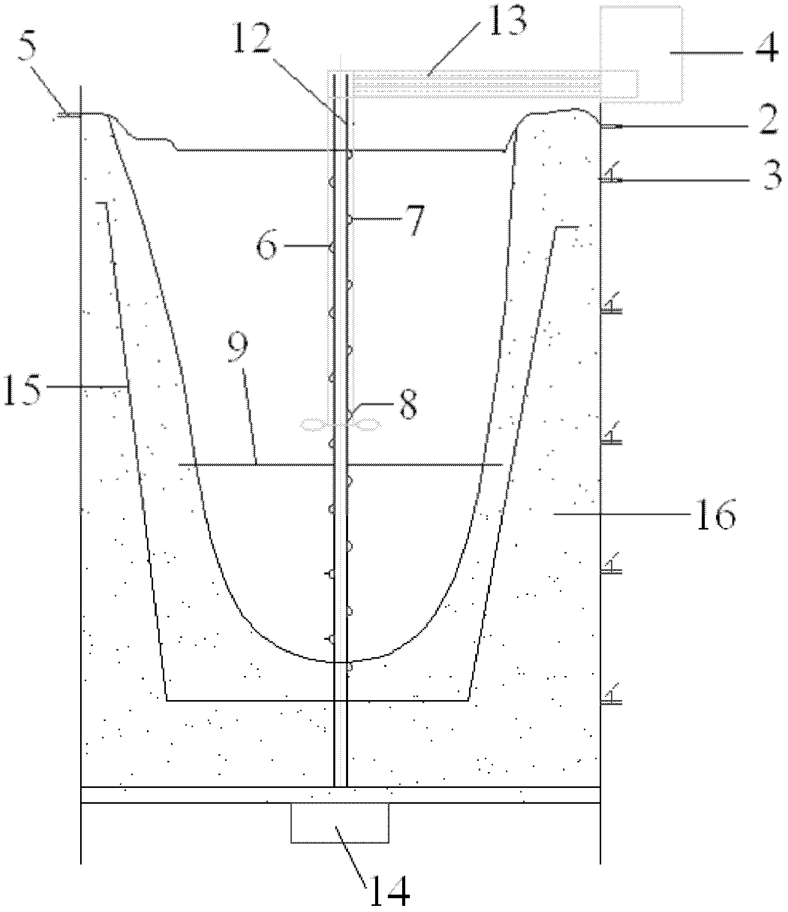 Water environment simulation reactor based on water-soil interface