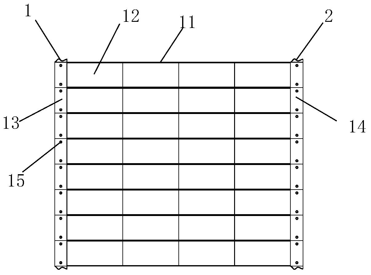 Building curtain wall