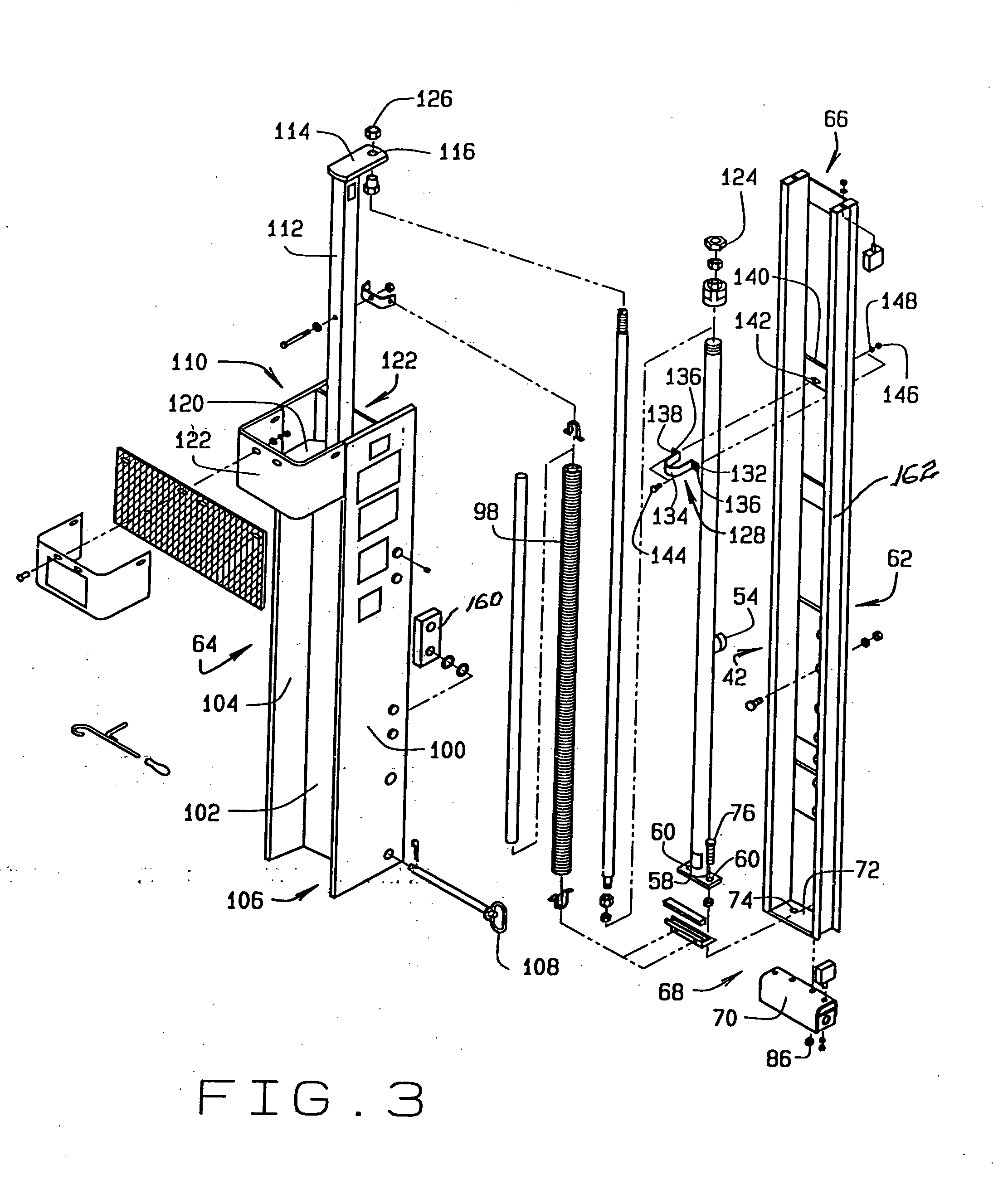 Post Driver Having Reverse Twisted Spring Assembly