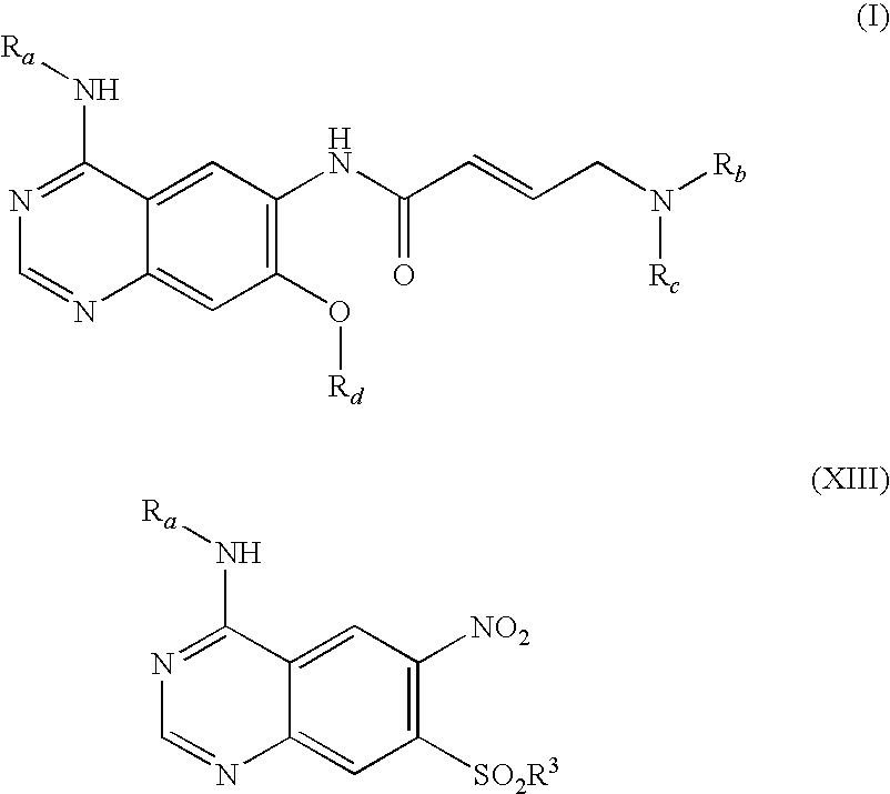 Process for preparing aminocrotonylamino-substituted quinazoline derivatives