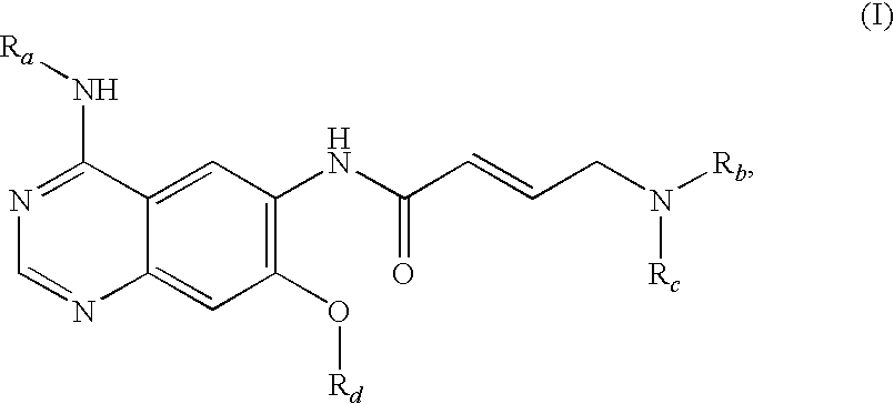 Process for preparing aminocrotonylamino-substituted quinazoline derivatives