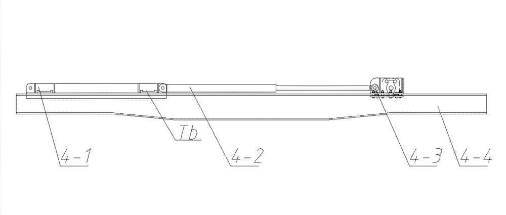 Overline operation crane for high-speed railways