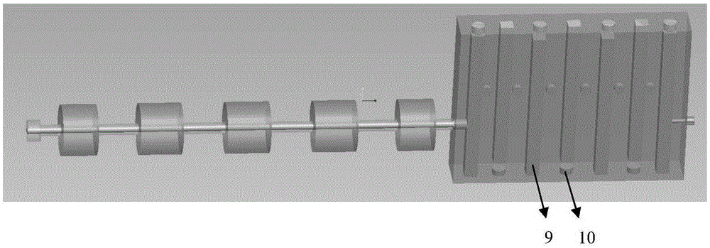 Integrated cavity band-pass filter and low-pass filter assembly