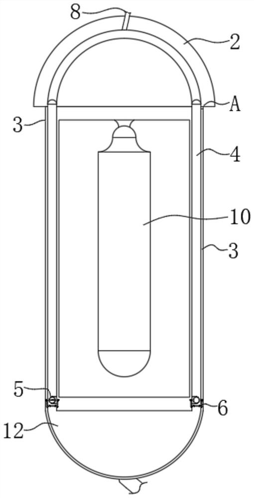 LED street lamp for urban lighting