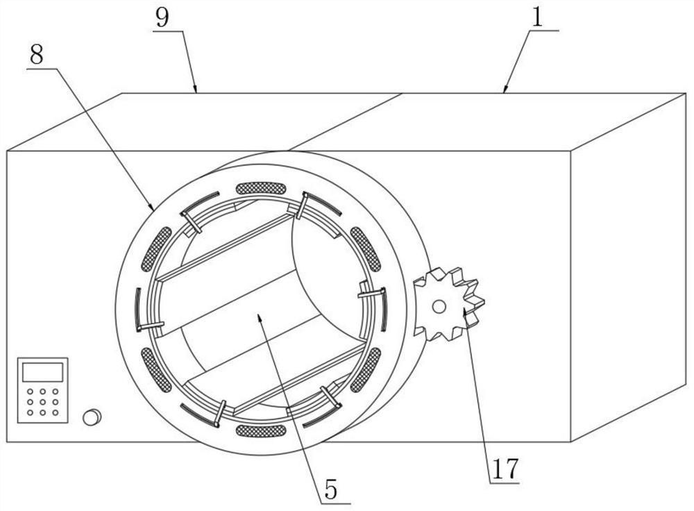 Industrial fan capable of automatically controlling air volume