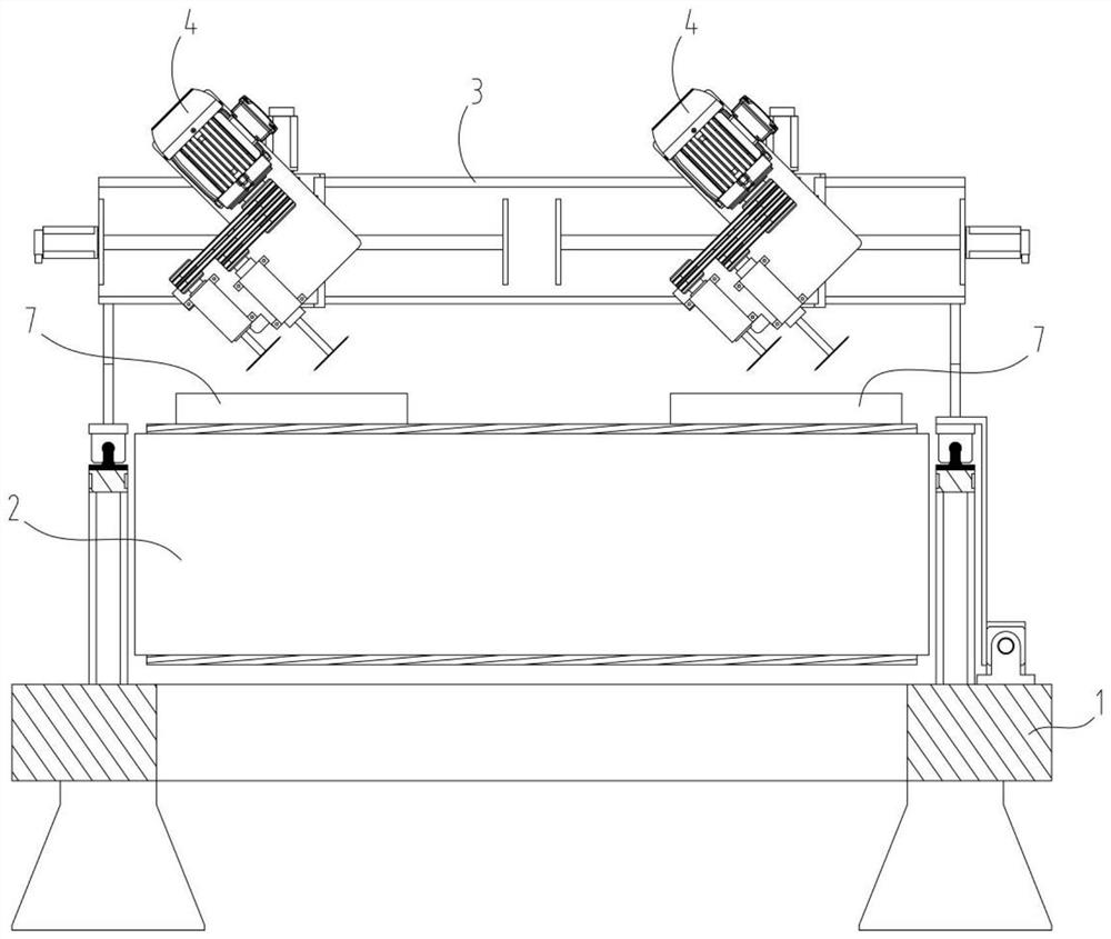 Curtain wall panel grooving machine