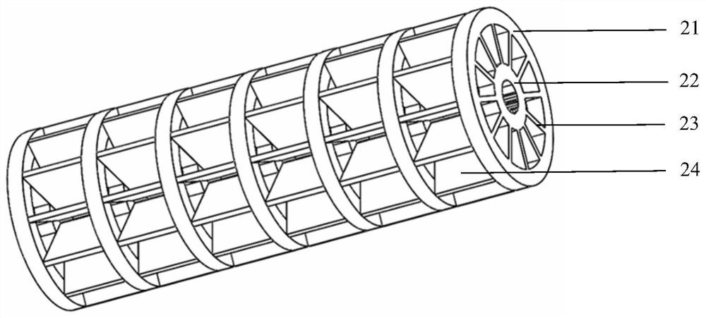 A kind of electric conductor of corc superconducting cable